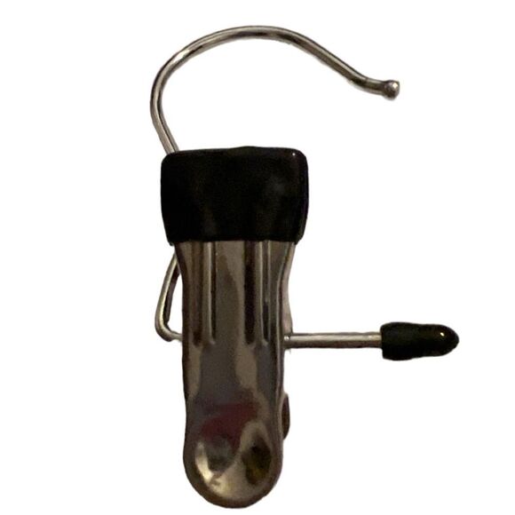 Metal stainless steel hooks with boot or purse clips! Set of 30 new - Picture 1 of 2